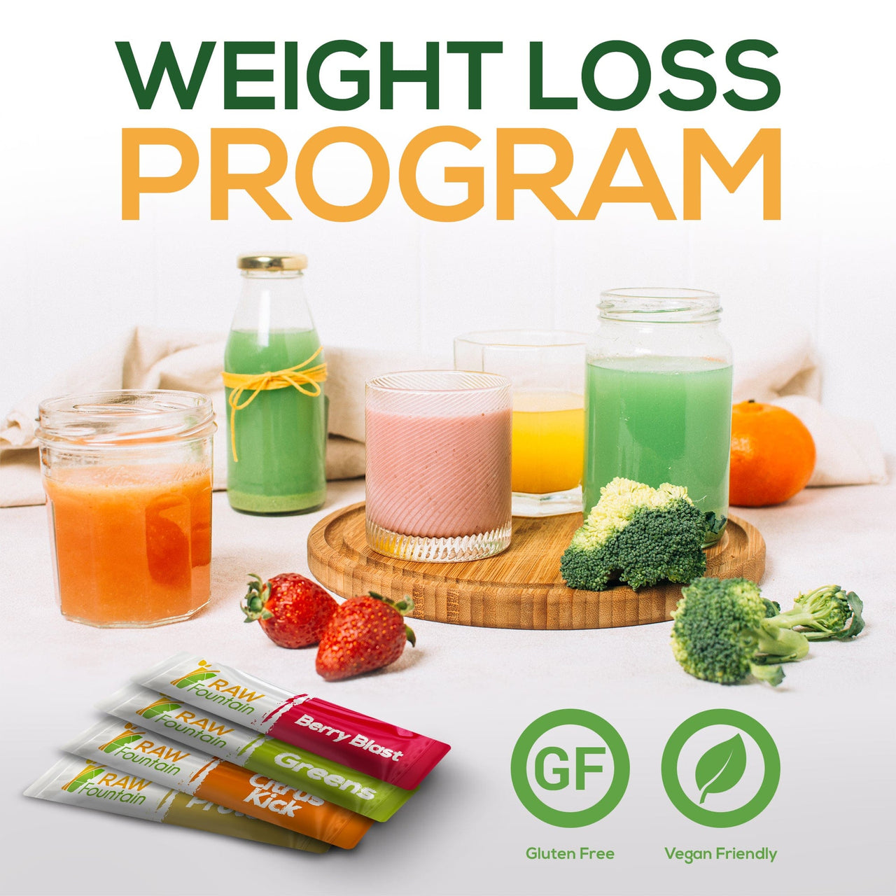 Weight Loss Program with Drinks & Supplements