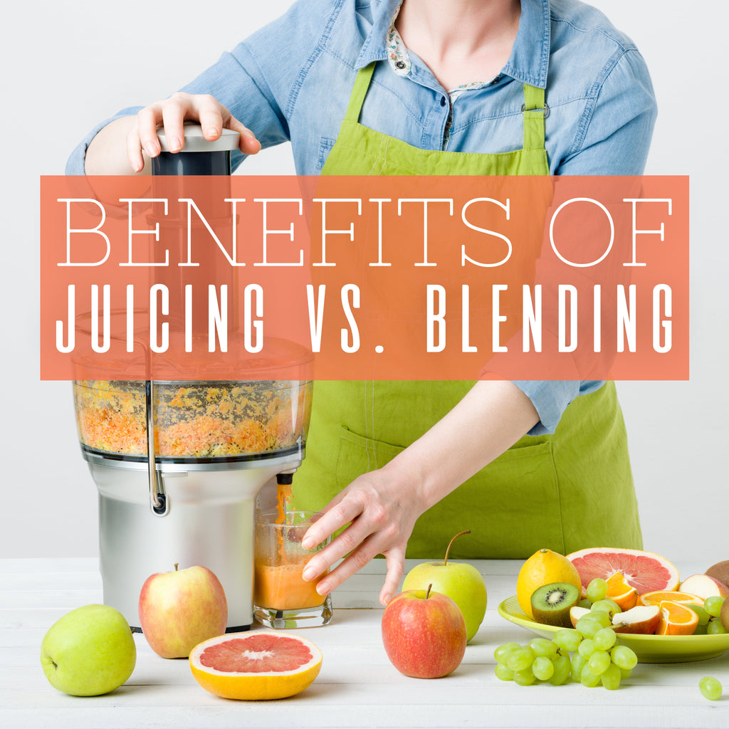 Benefits of Juicing vs. Blending Raw Fountain Juice