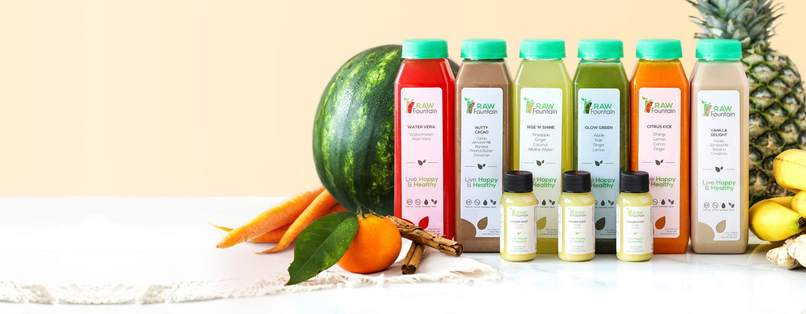 Live Happy & Healthy - Raw Fountain Juices