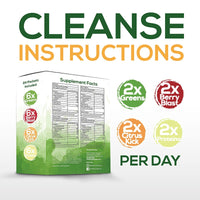 Thumbnail for 3 Day Juice Cleanse Detox | 24 Powder Packets | 4 Tasty Flavors w/ Protein